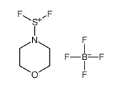 二氟-4-吗啉基锍四氟硼酸盐结构式