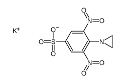 potassium,4-(aziridin-1-yl)-3,5-dinitrobenzenesulfonate Structure