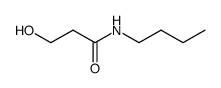 N-butyl hydroxy-3 propanamide结构式