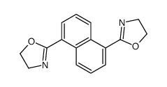 2-[5-(4,5-dihydro-1,3-oxazol-2-yl)naphthalen-1-yl]-4,5-dihydro-1,3-oxazole Structure