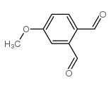 4-甲氧基邻苯二甲醛结构式