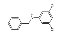 N-(3,5-dichlorophenyl)-benzenemethanamine Structure