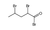 2,4-dibromopentanoyl bromide结构式