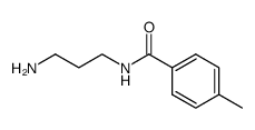 N-(3-aminopropyl)-4-methylbenzamide Structure
