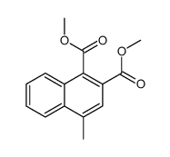 dimethyl 4-methylnaphthalene-1,2-dicarboxylate Structure