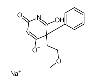 5-(2-Methoxyethyl)-5-phenyl-2-sodiooxy-4,6(1H,5H)-pyrimidinedione picture