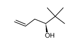 (3S)-2,2-dimethyl-5-hexen-3-ol Structure