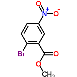 Methyl 2-bromo-5-nitrobenzoate Structure