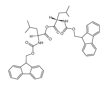 Fmoc-Leu anhydride Structure