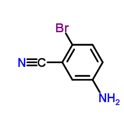 5-Amino-2-bromobenzonitrile Structure