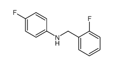 4-Fluoro-N-(2-fluorobenzyl)aniline Structure