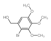 (2-bromo-3,4,5-trimethoxy-phenyl)methanol Structure