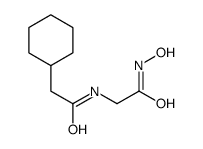 2-cyclohexyl-N-[2-(hydroxyamino)-2-oxoethyl]acetamide结构式