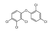 1,2,3-trichloro-4-(2,4-dichlorophenoxy)benzene Structure