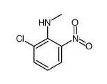 2-氯-N-甲基-6-硝基苯胺结构式