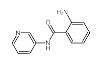 2-氨基-n-吡啶-3-基苯甲酰胺结构式