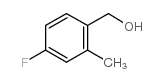 4-FLUORO-2-METHYLBENZYL ALCOHOL Structure