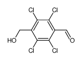 2,3,5,6-Tetrachloro-4-formylbenzyl alcohol结构式
