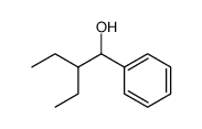 2-ethyl-1-phenyl-butan-1-ol结构式