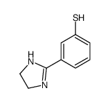 3-(4,5-二氢-1H-咪唑-2-基)-苯硫醇结构式