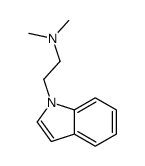 2-indol-1-yl-N,N-dimethylethanamine结构式