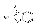 3-bromoimidazo[1,2-a]pyrazin-2-amine结构式