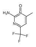 2-amino-6-methyl-4-(trifluoromethyl)pyrimidine 1-oxide Structure