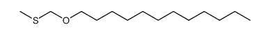 ((dodecyloxy)methyl)(methyl)sulfane Structure