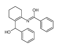 N-[2-[hydroxy(phenyl)methyl]cyclohexen-1-yl]benzamide结构式