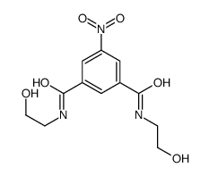 1-N,3-N-bis(2-hydroxyethyl)-5-nitrobenzene-1,3-dicarboxamide结构式
