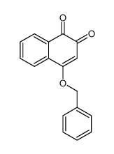 4-benzyloxy-[1,2]naphthoquinone Structure