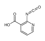 2-isocyanatopyridine-3-carboxylic acid Structure