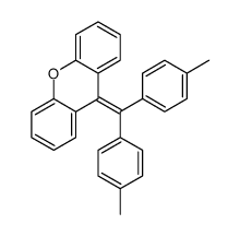 9-[bis(4-methylphenyl)methylidene]xanthene Structure