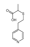 S-[2-(4-吡啶基)乙基]硫代乳酸结构式