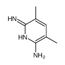 2,6-二氨基-3,5-二甲基吡啶结构式