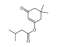 Butanoic acid, 3-methyl-, 5,5-dimethyl-3-oxo-1-cyclohexen-1-yl ester结构式