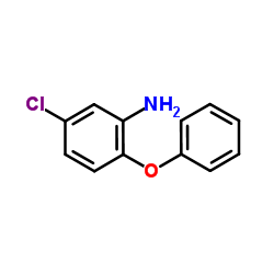 2-氨基-4-氯二苯醚结构式
