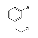 1-Bromo-3-(2-chloroethyl)benzene Structure