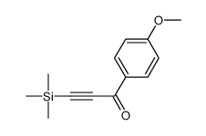 1-(4-methoxyphenyl)-3-trimethylsilylprop-2-yn-1-one Structure
