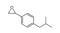 Oxirane, 2-[4-(2-methylpropyl)phenyl] Structure