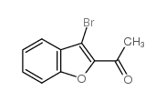 1-(3-bromo-1-benzofuran-2-yl)ethanone Structure