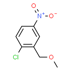 1-氯-2-(甲氧基甲基)-4-硝基苯结构式