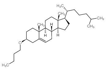 Cholest-5-ene,3-butoxy-, (3b)-(9CI) structure