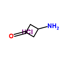 3-氨基环丁酮盐酸盐结构式