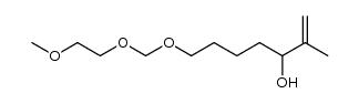 13-methyl-2,5,7-trioxadodec-13-en-12-ol Structure