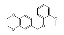 1,2-dimethoxy-4-[(2-methoxyphenoxy)methyl]benzene Structure