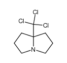 7a-trichloromethyl-2,3,5,6,7,7a-hexahydro-1H-pyrrolizine结构式