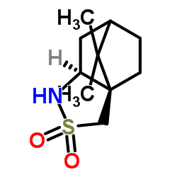 (1R,2S)-(+)-2,10-樟脑内磺酰胺结构式