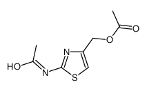 (2-acetamido-1,3-thiazol-4-yl)methyl acetate Structure