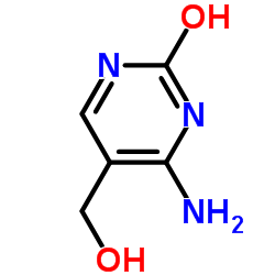 5-羟甲基胞嘧啶结构式